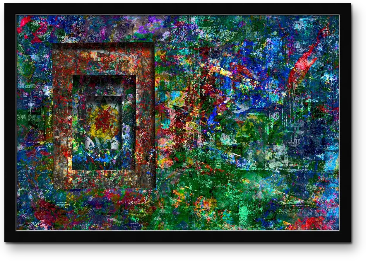 Edit X, framed